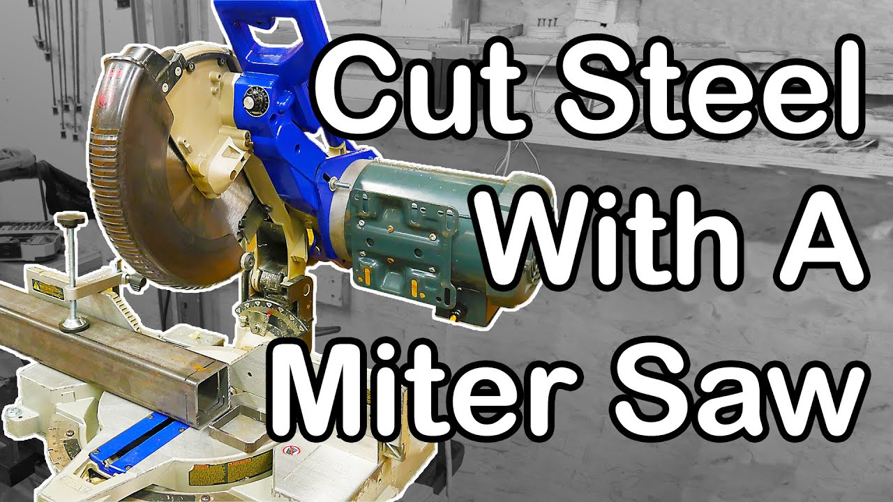 How To Speed Control Your Miter Saw For Cutting Steel #080 - YouTube