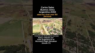 Carlos Salas, Buenos Aires desde el Microsoft Flight Simulator #carlossalas #buenosaires #msfs