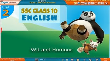 The Dear Departed Part 1 - Wit and Humour, Class 10 English | SSC