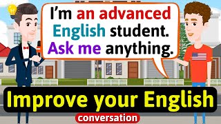 Improve English Speaking Skills (Questions about the English language) English Conversation Practice