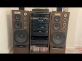 Kenwood power amplifier km993 paired with  kenwood floorstanding speaker lsp9300