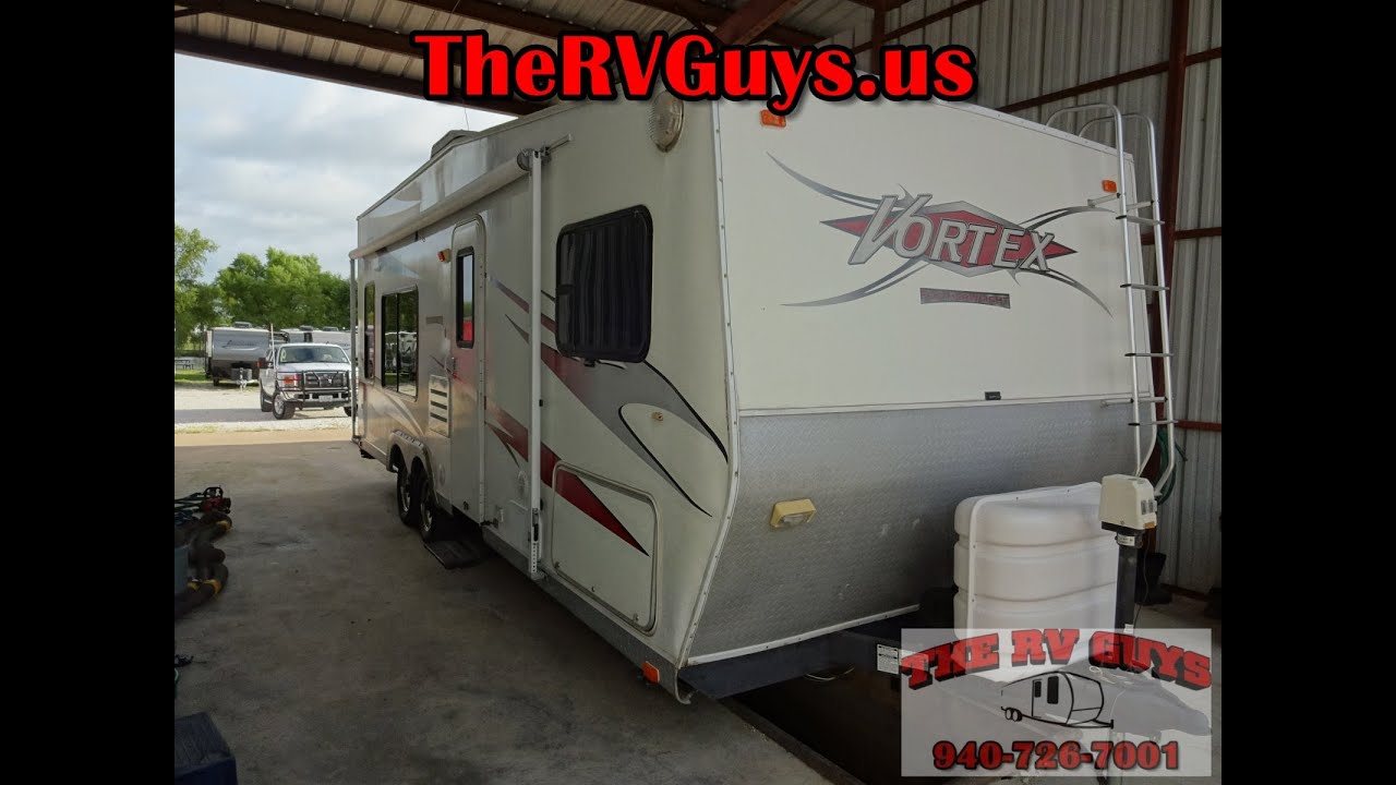 Get Dirty Easy To Tow Per Pull Toy Hauler 2007 Vortex 26fs You 2007 Vortex 26fs Toy Hauler