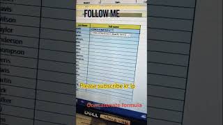 concatenate formula in excel #excel #exceltips #yt #shorts #shortvideo #skillpulse360