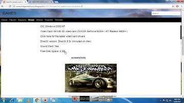 Need for speed most wanted highly compressed