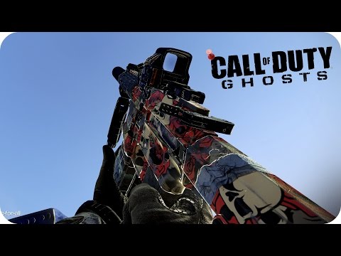 Call Of Duty Ghosts Honey Badger Assault Rifle Gameplay PC Ultra 1080p 60fps