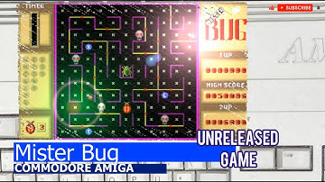 Commodore Amiga -=Mister Bug=- unreleased game