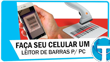Transforme celular em leitor de códigos de barras para PC
