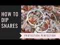 How to Dip, Dye and Treat Your Snares