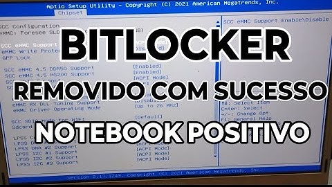 COMO DESBLOQUEAR E REMOVER BITLOCKER EM NOTEBOOKS POSITIVO CQ464C, Q4128C, E  OUTROS MODELOS.