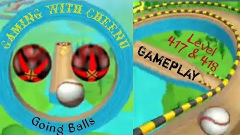 Going Balls: Hardest Level 417, 418 Gameplay Walkthrough