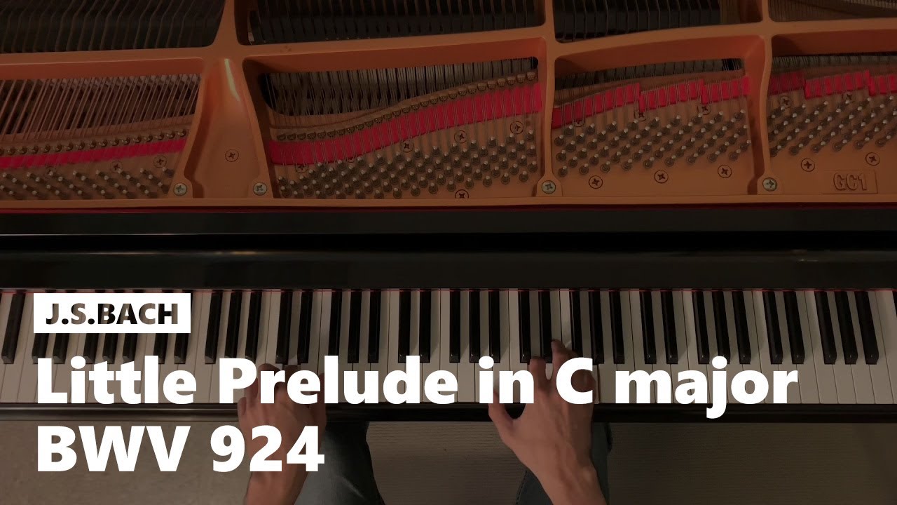 Little Prelude in C Major BWV 924 by J.S. Bach