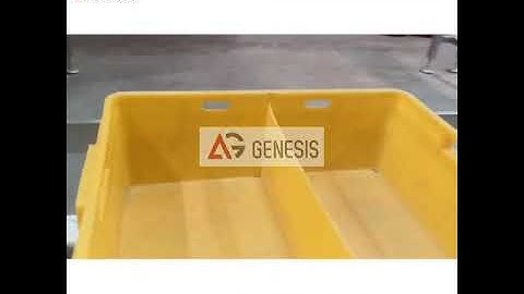 Automatic crate handling system for dairy industries