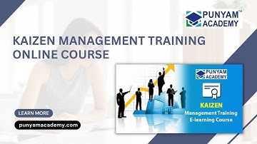 Kaizen Management Training Online - Punyam Academy