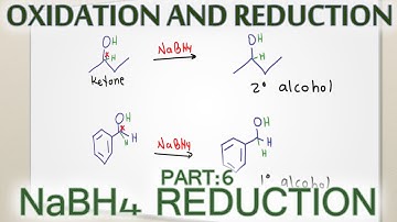 Sodium Borohydride NaBH4 Reduction Reaction Mechanism