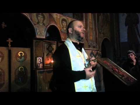 დეკანოზი მიქაელ გალდავა (01 01 2015 პარაკლისის შემდეგ)