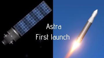 Astra rocket launch satellite