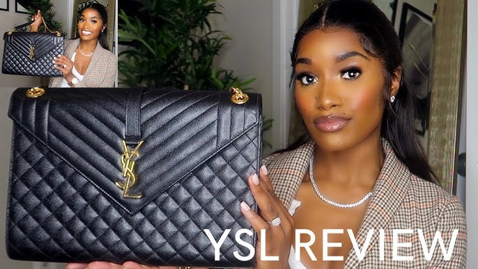 Luxury review: YSL Envelope medium chain bag – Your Feminine Charm