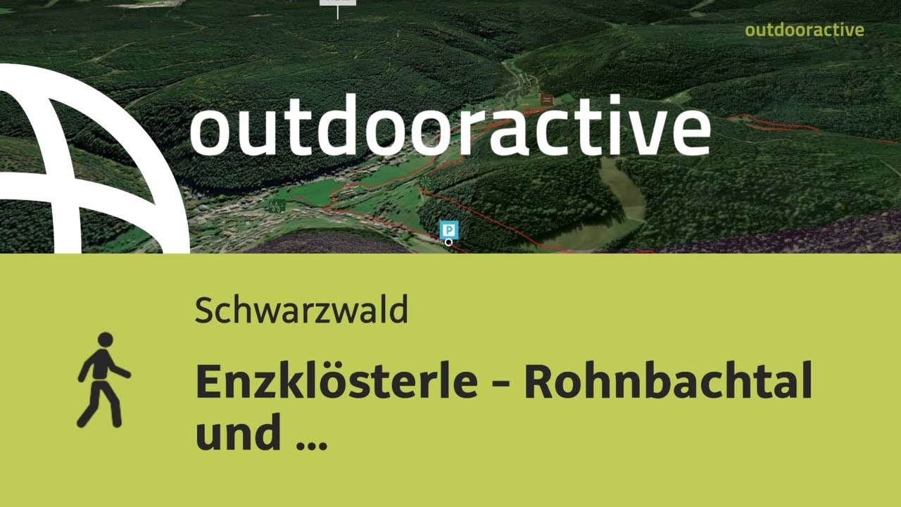Enzklösterle - Rohnbachtal und Hirschbachtal mit Hirschgehege