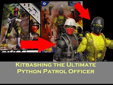 How to Kitbash the ULTIMATE Cobra Python Patrol Officer - Customizing ...