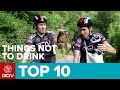 Top 10 Things Not To Drink While Cycling