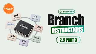 2.5.3 8086 Conditional Branch (Flags) & Processor Control Instructions | EngineeringBytes