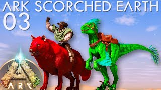 Total Game Changer! Taming First Mounts on Ark Scorched Earth Ascended E03