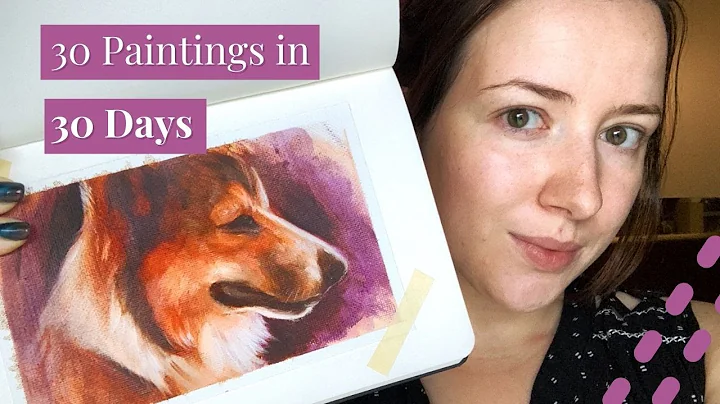 I MESSED UP This Pet Portrait! | Corgi OIL PAINTIN...