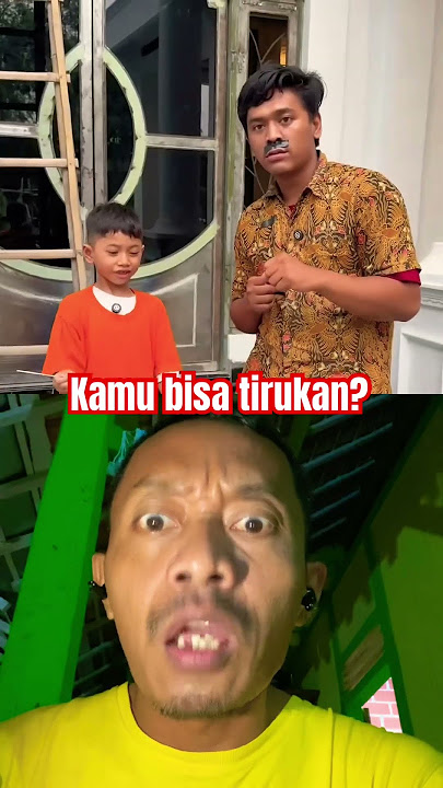 Kamu bisa tirukan? #comedy #lucu #jalanyangjauhjanganlupapulang #funny #ngakak #ditagahindaktatagah