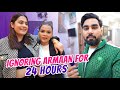 Ignoring armaan for 24 hours  family fitness