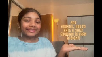 Learning how to make a crazy snowman on khan Academy! Short coding lesson!