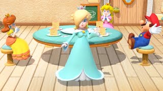 Super Mario Party  Minigames  Rosalina vs Peach vs Daisy vs Mario