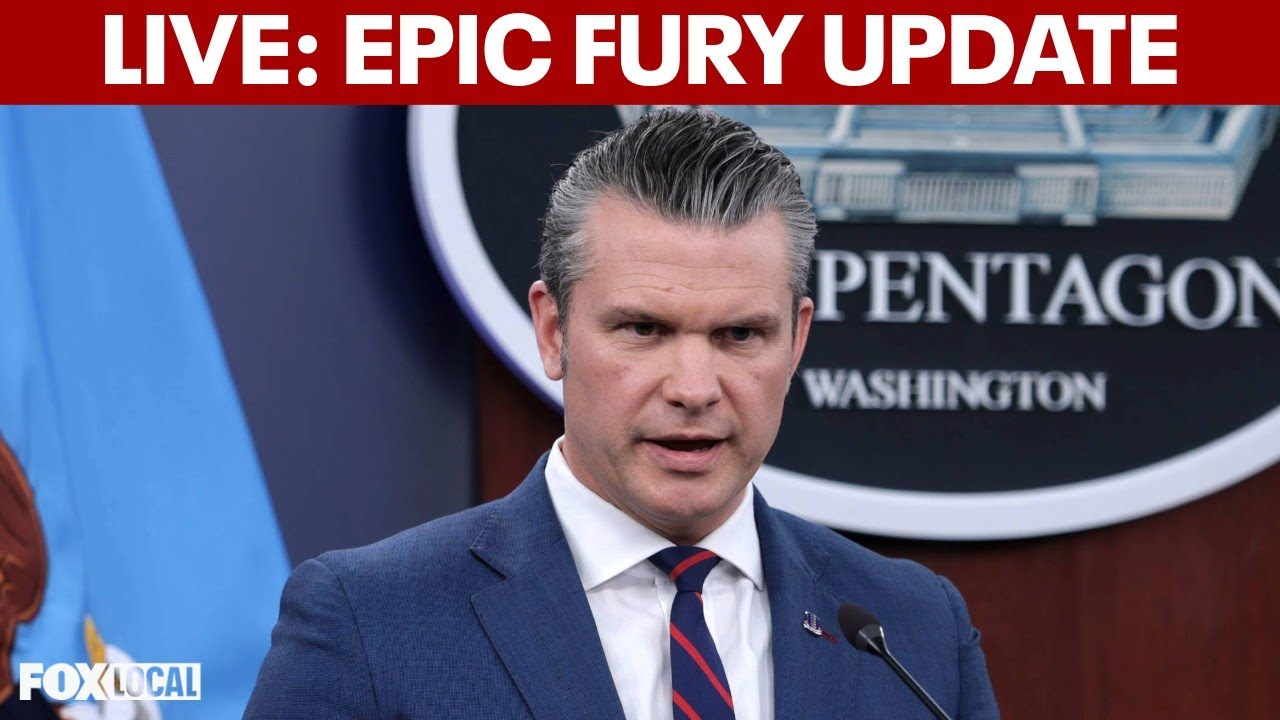 Live Iran War Update: Pete Hegseth on Operation Epic Fury