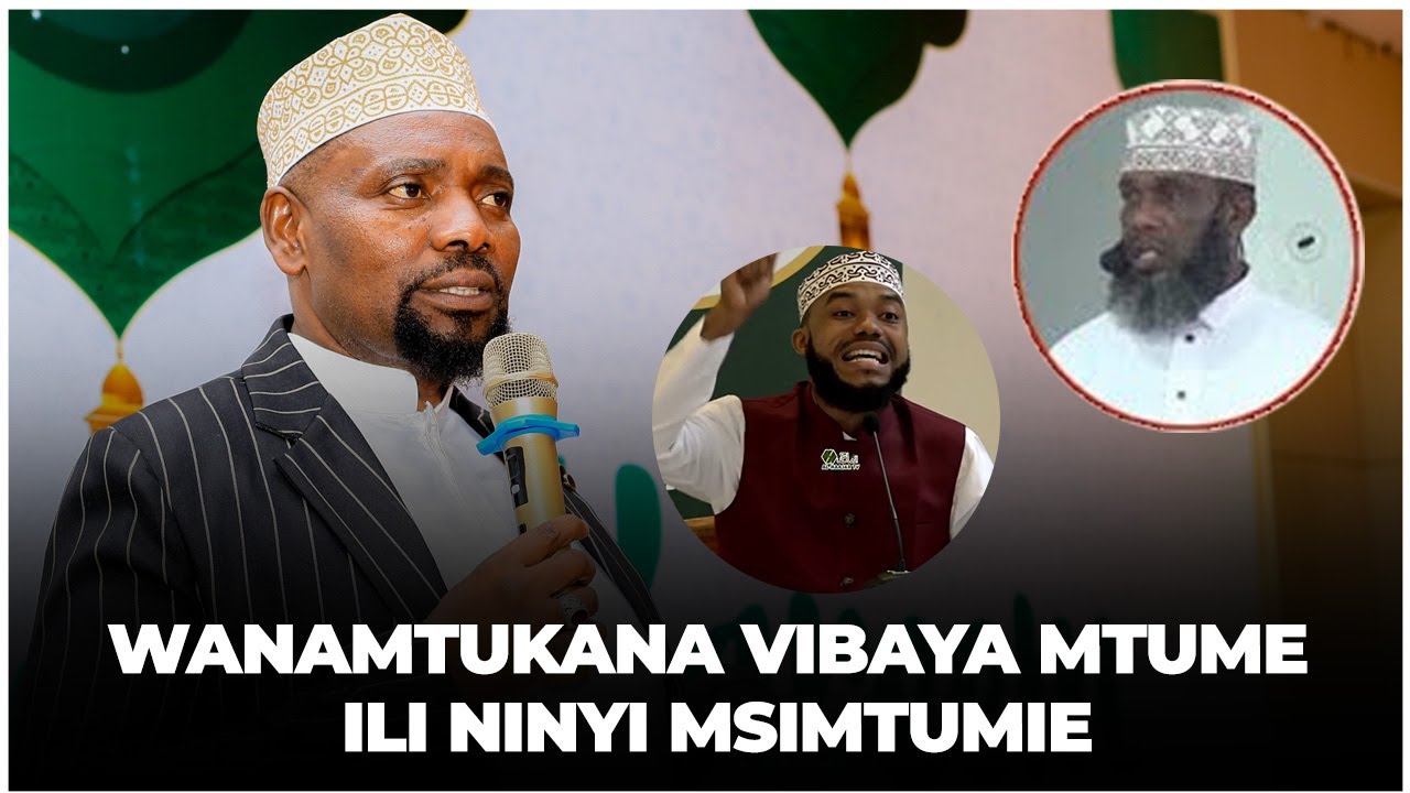SH.WALID ALHAD :- WANAMTUKANA VIBAYA MTUME ILI NINYI MSIMTUMIE | MNATAKIWA KUSOMA TENA KWAKUSOMESHWA