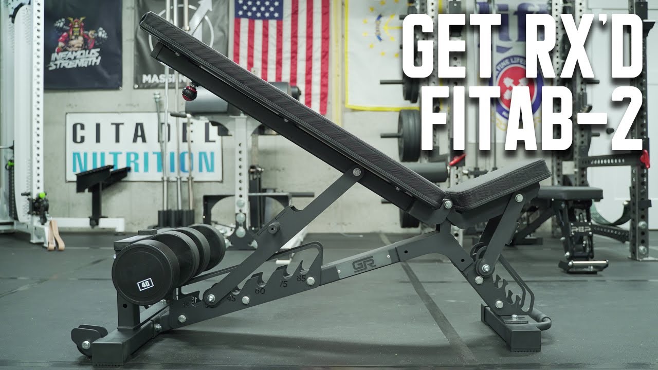 Get Rxd Bench Most Versatile Adjustable Bench? GET RX'D FIDAB-2 - YouTube