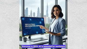 Marketers, if you’re not using these 5 AI tools in 2025… you’re already behind. 👀💡#Simpl