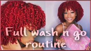 Full Wash and Go Routine ft. DTMC Package