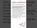 Area Under a Curve in FRQs #10 -Use the Correct Units | Get Your FRQ On #shorts