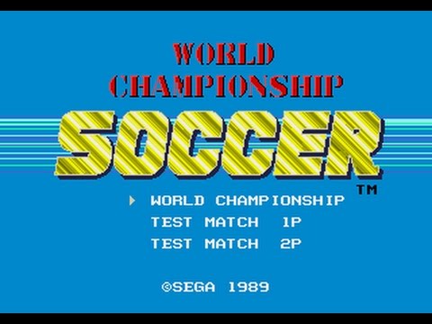 Mega Drive Longplay [434] World Championship Soccer