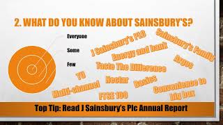 Top 5 Sainsbury's Interview Questions and Answers