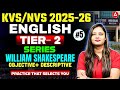 KVS/NVS Mains English Classes | KVS NVS English Practice Set | KVS NVS English PYQ's By Deepti Mam
