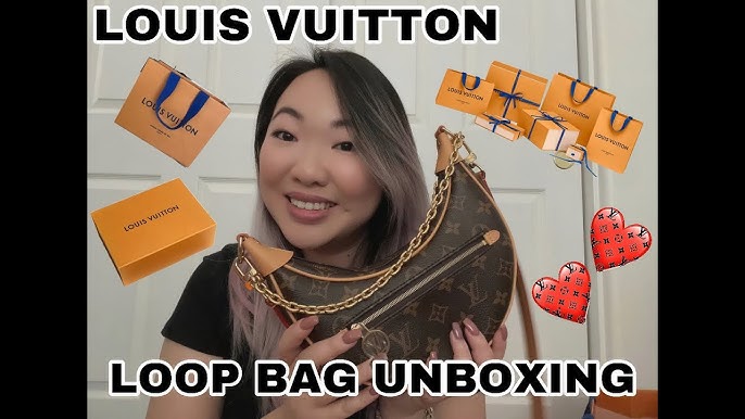 WHAT FITS IN MY LOUIS VUITTON DENIM LOOP?! + UNBOXING ALL NEW