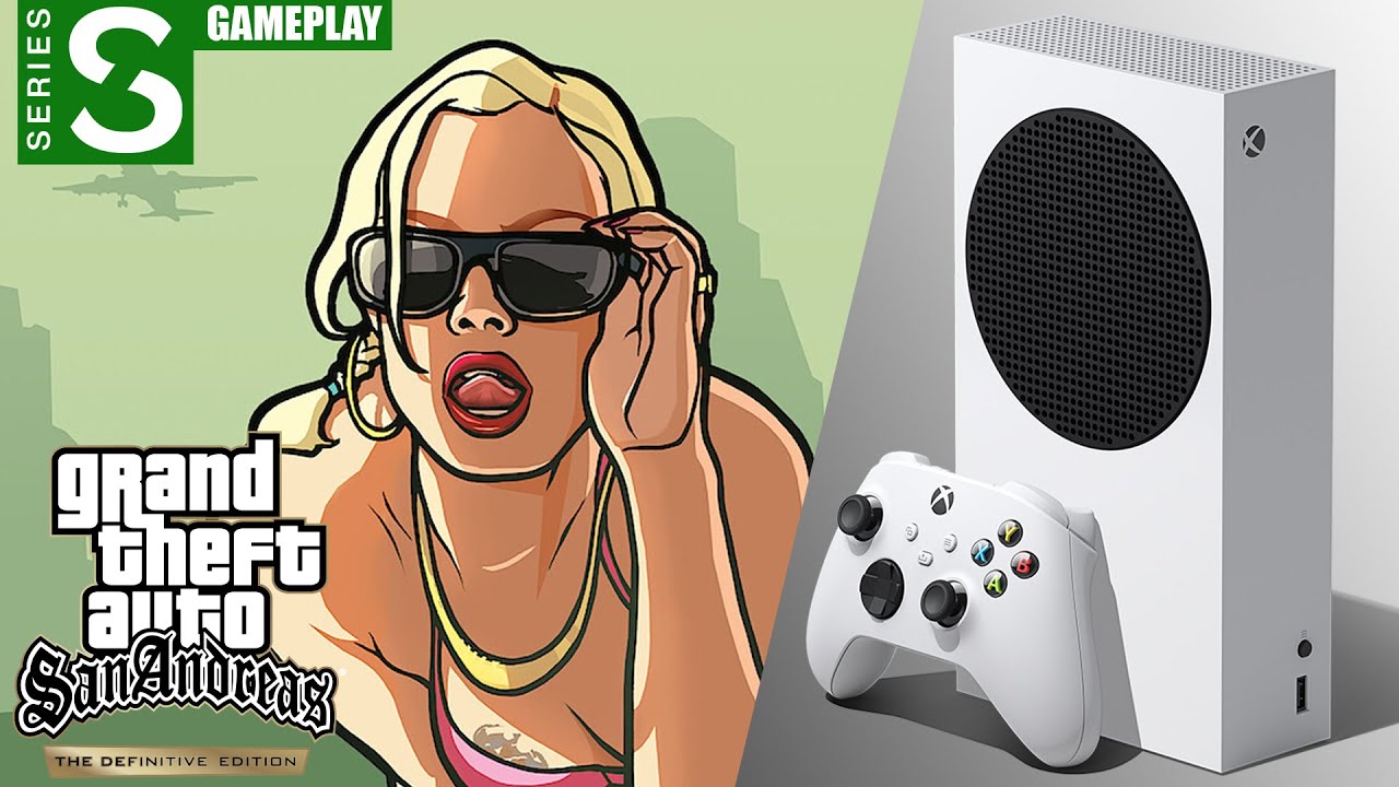 GTA SAN ANDREAS THE DEFINITIVE EDITION on Xbox Series S