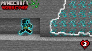 Finding Diamonds In Minecraft Hardcore 1.20!