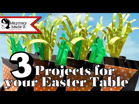 Quick projects for your Easter Table, take a break and make these!