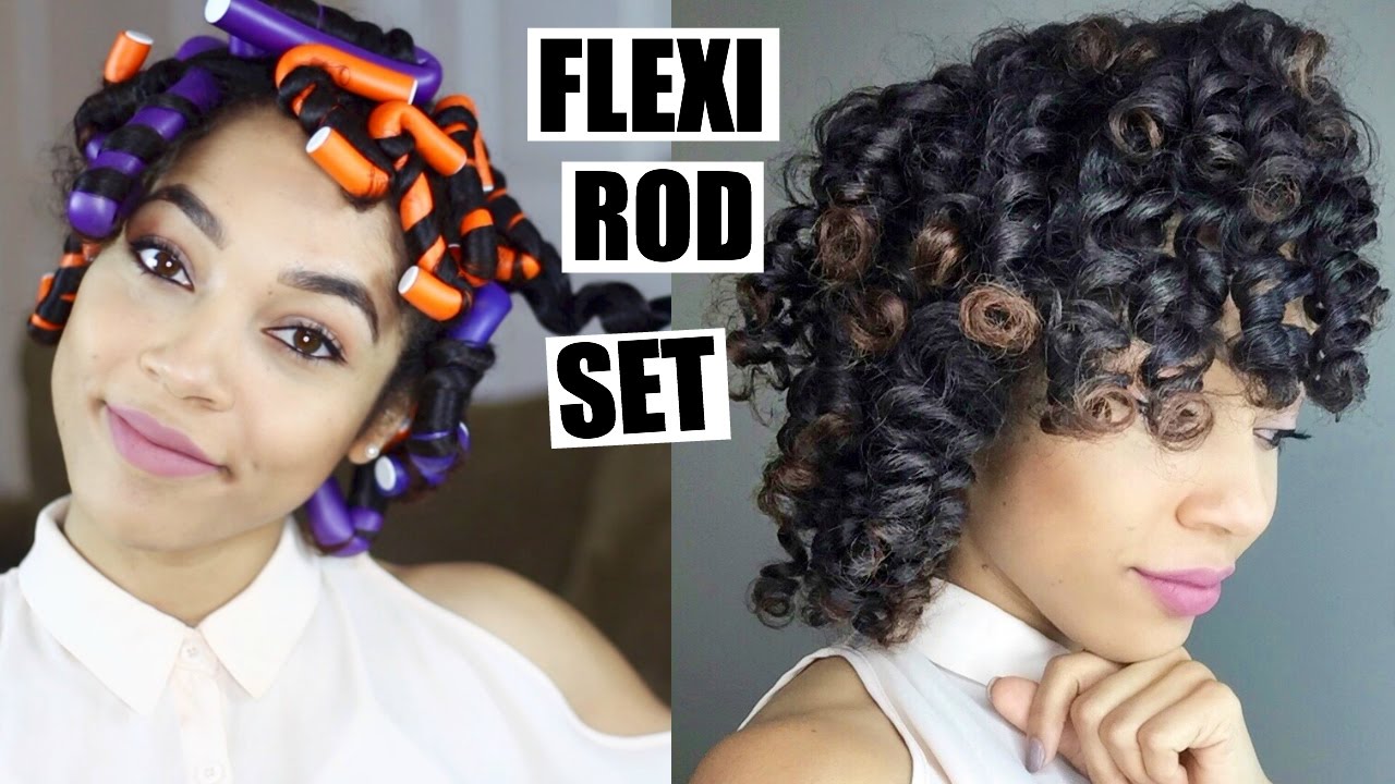 3. Flexi Rod Set on Short Hair Tutorial - wide 3