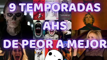 ¿Cuáles son las temporadas de AHS en orden?