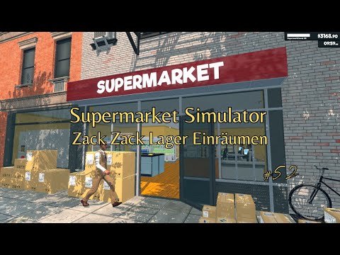 Supermarket Simulator Zack Zack Lager Einräumen #52 - Supermarket  Zack Zack Warehouse Clearing #52