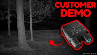 이 제품이 저렴하게 살 수 있는 최고의 야간 투시경일까요? Amazon 제품 리뷰 및 데모! screenshot 3