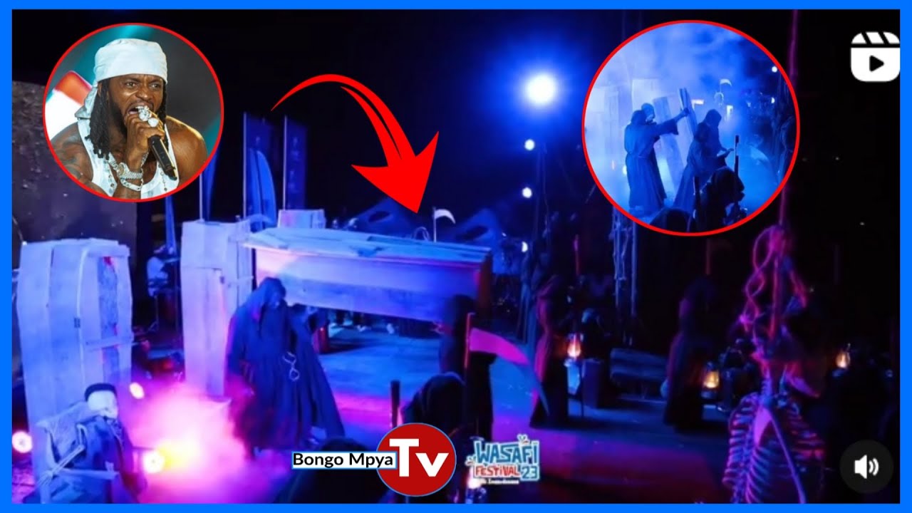 DIAMOND Alivyo Ingia na JENEZA"Stejini RUANGWA Kwenye Show WASAFI ...