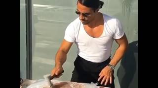 Турецкий повар нусрет гекче  salt bae nusret gokce instagram video